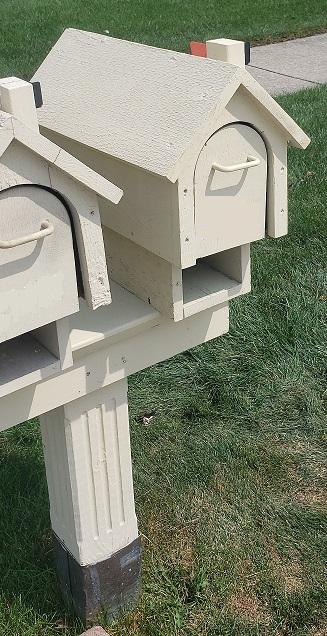 Mailbox installation after repair or replacement